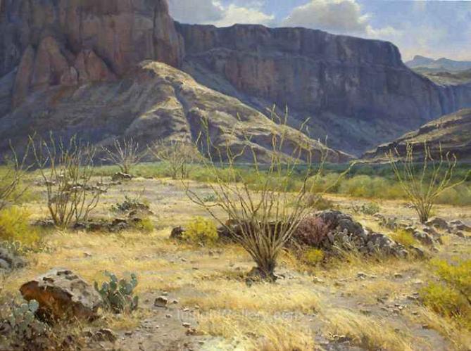 Desert Light ~ Signed & Numbered Giclee by Mark Haworth